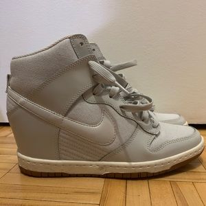 Nike dunk sky-hi sneaker wedges